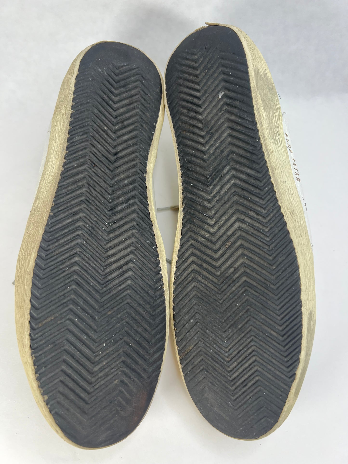 Golden Goose Superstar (White & Green)