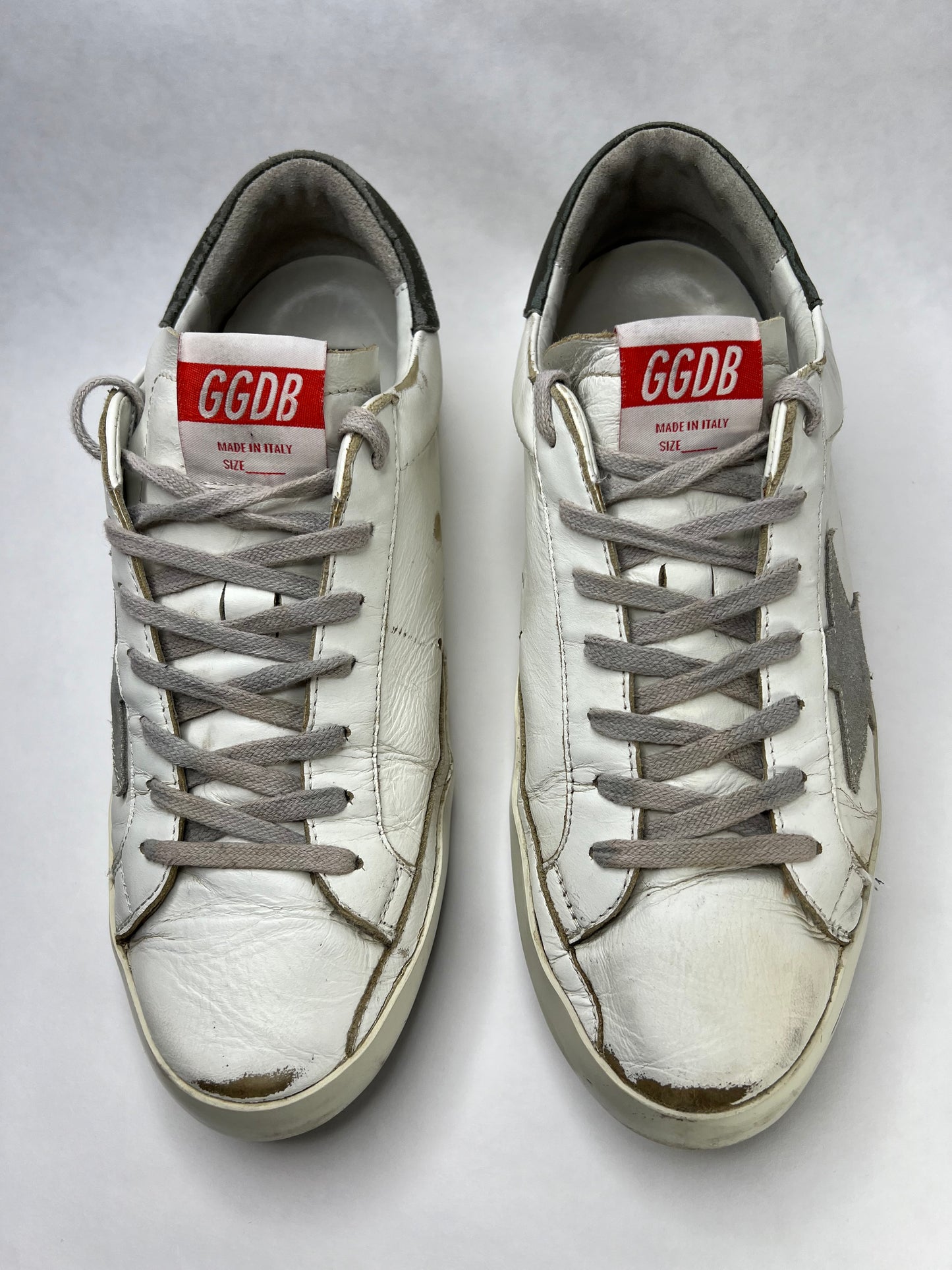 Golden Goose Superstar (White & Gray)