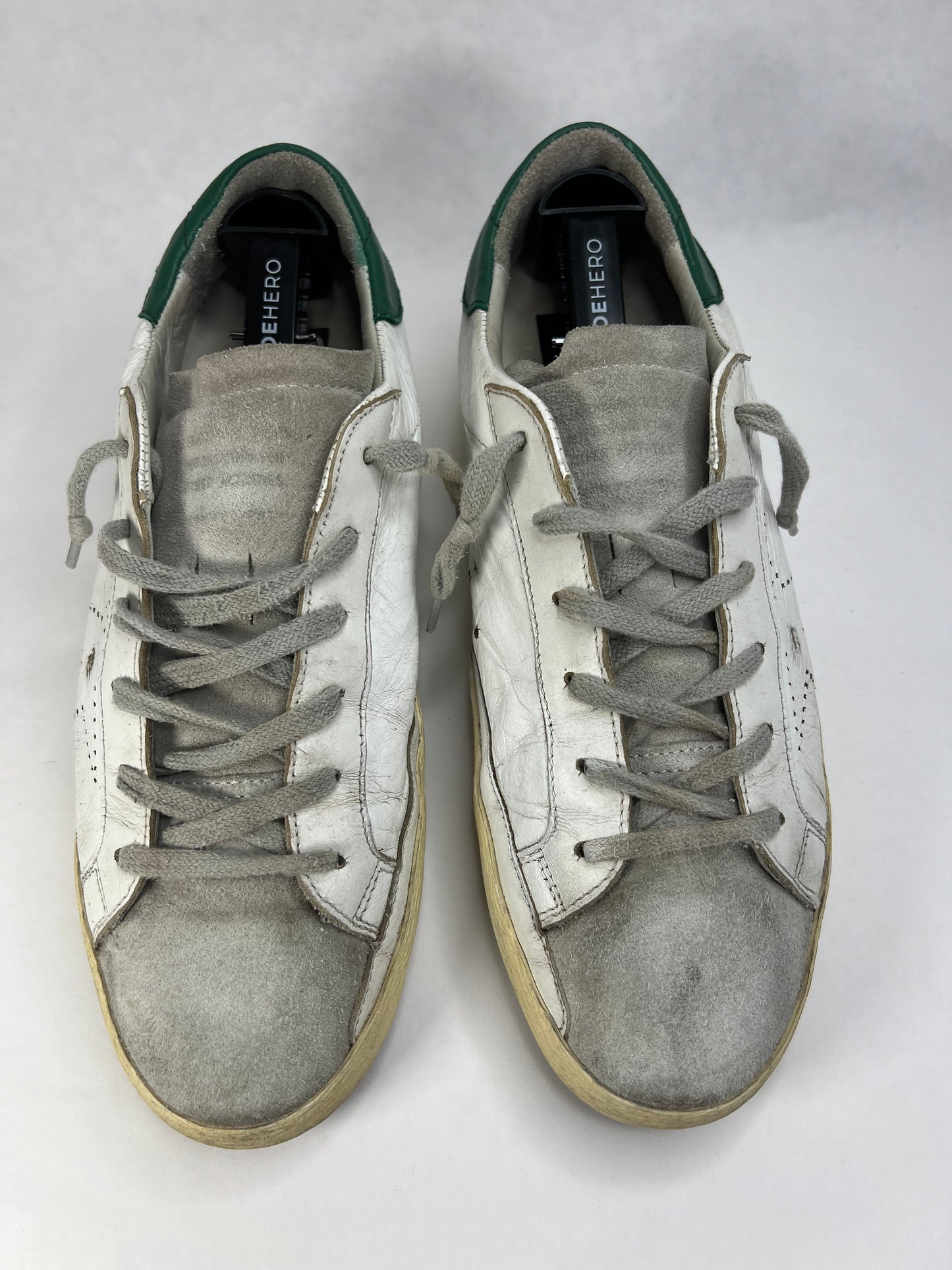 Golden Goose Superstar (White & Green)