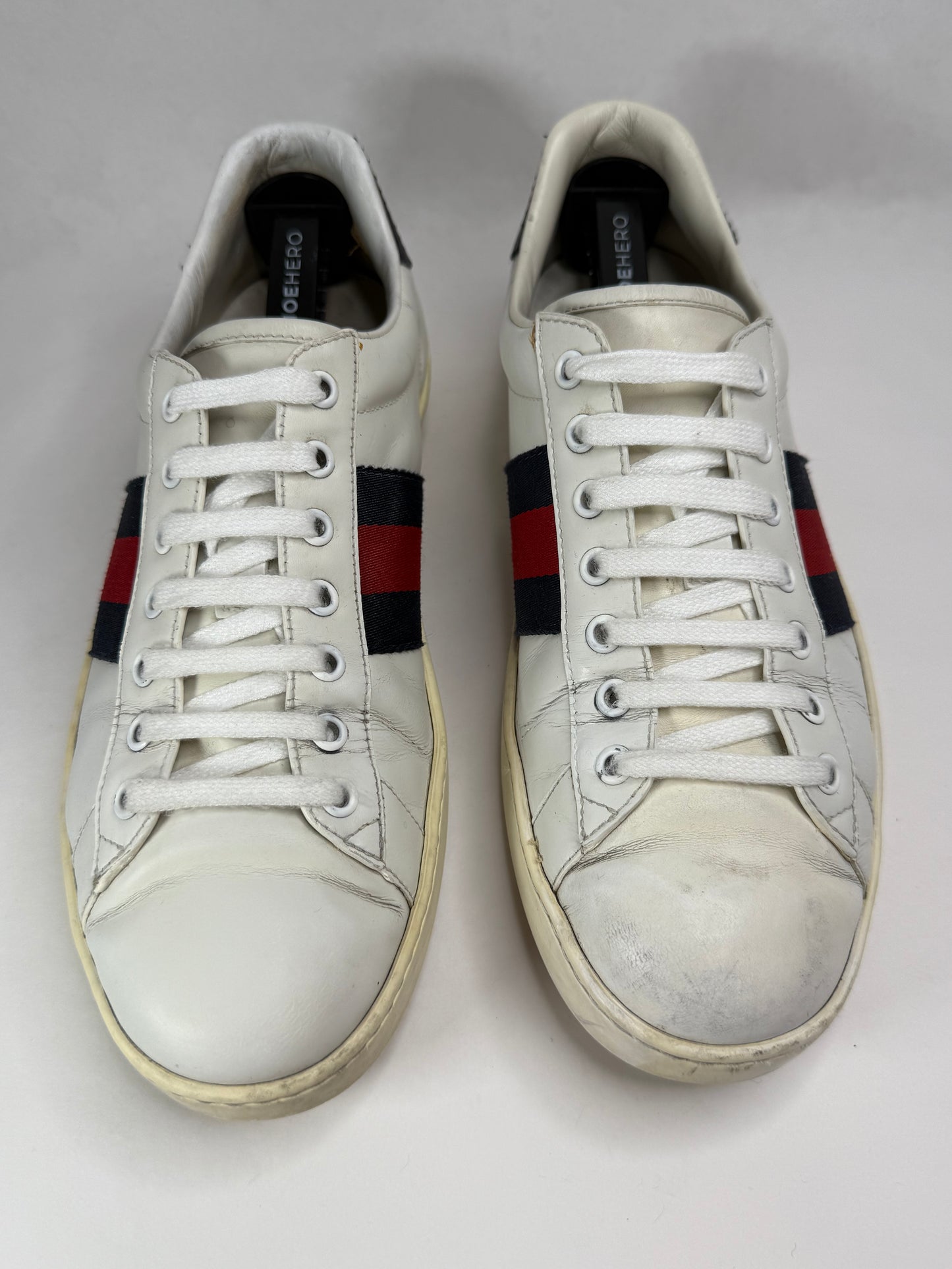 Gucci Ace Leather Low-Top Sneaker