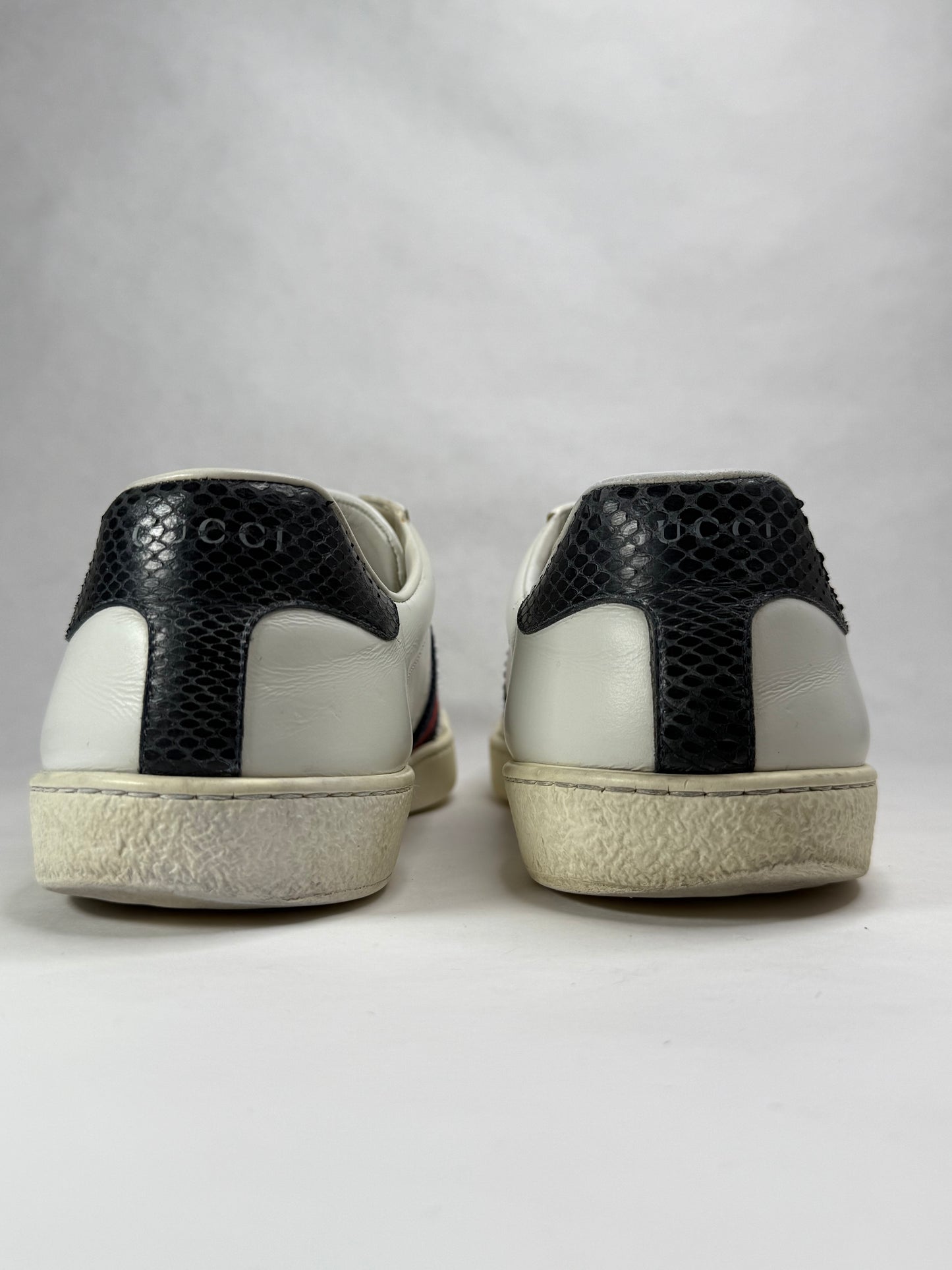 Gucci Ace Leather Low-Top Sneaker