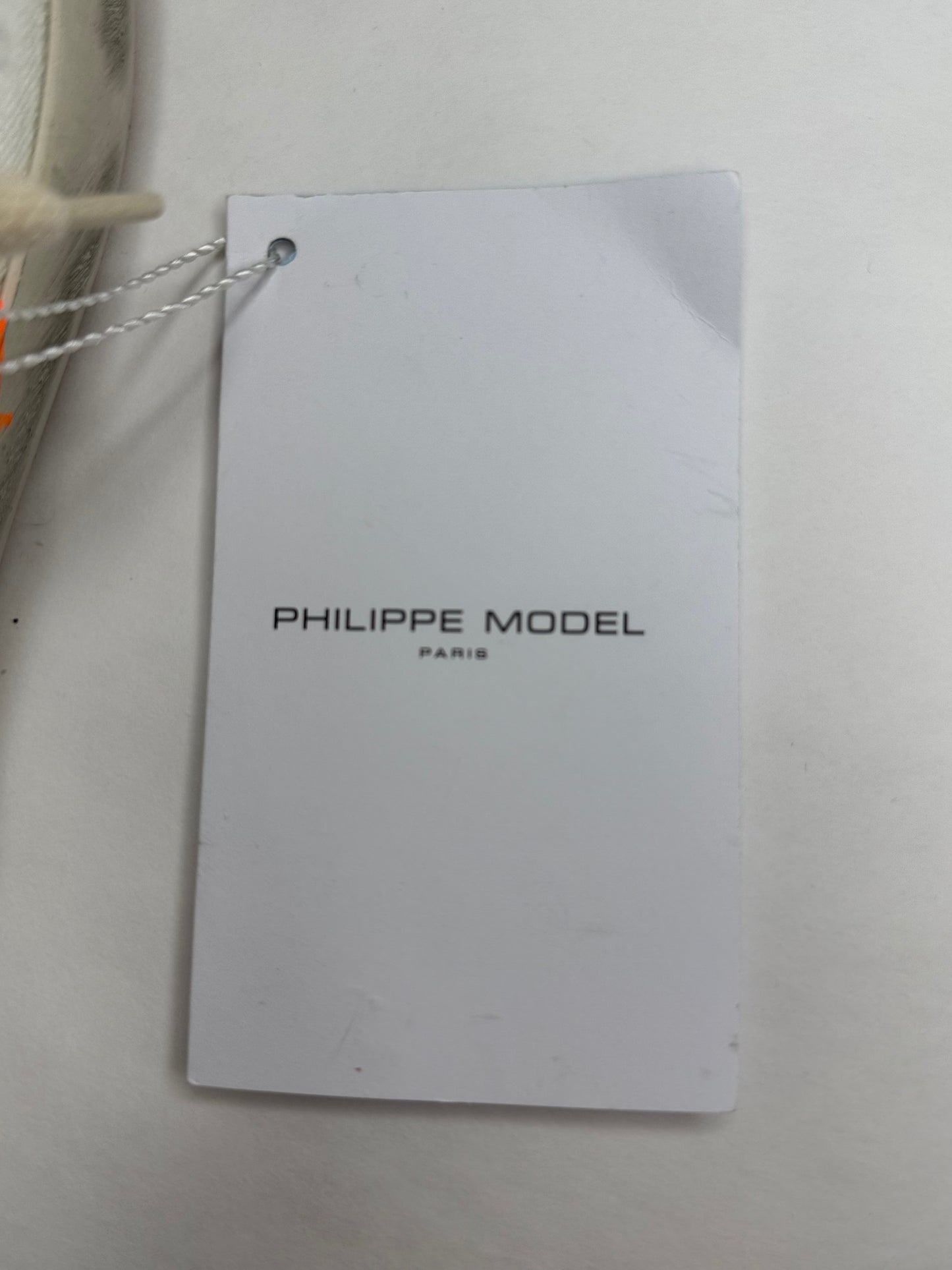 Philippe Model Prsx Low (White Orange)