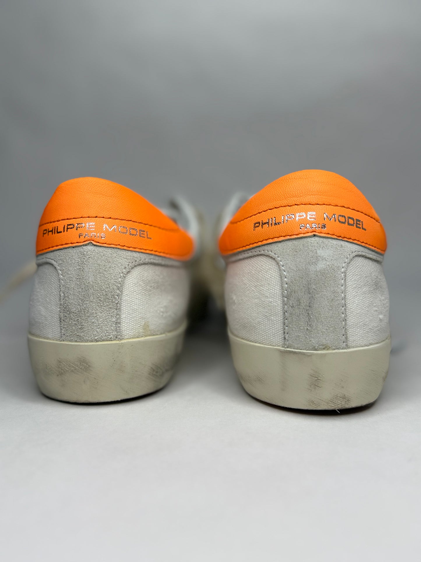 Philippe Model Prsx Low (White Orange)