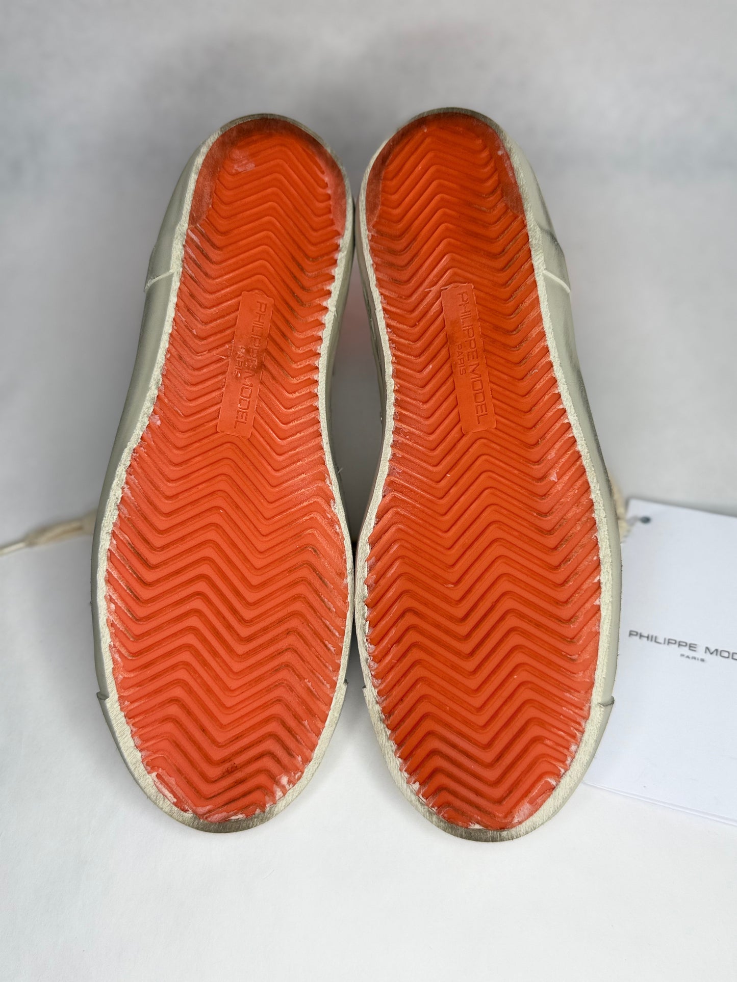 Philippe Model Prsx Low (White Orange)