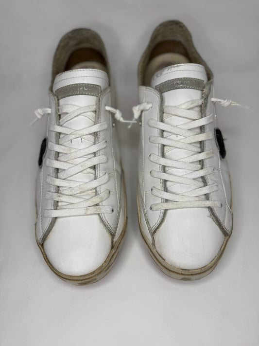 Philippe Model Prsx Low Suede (White Black)