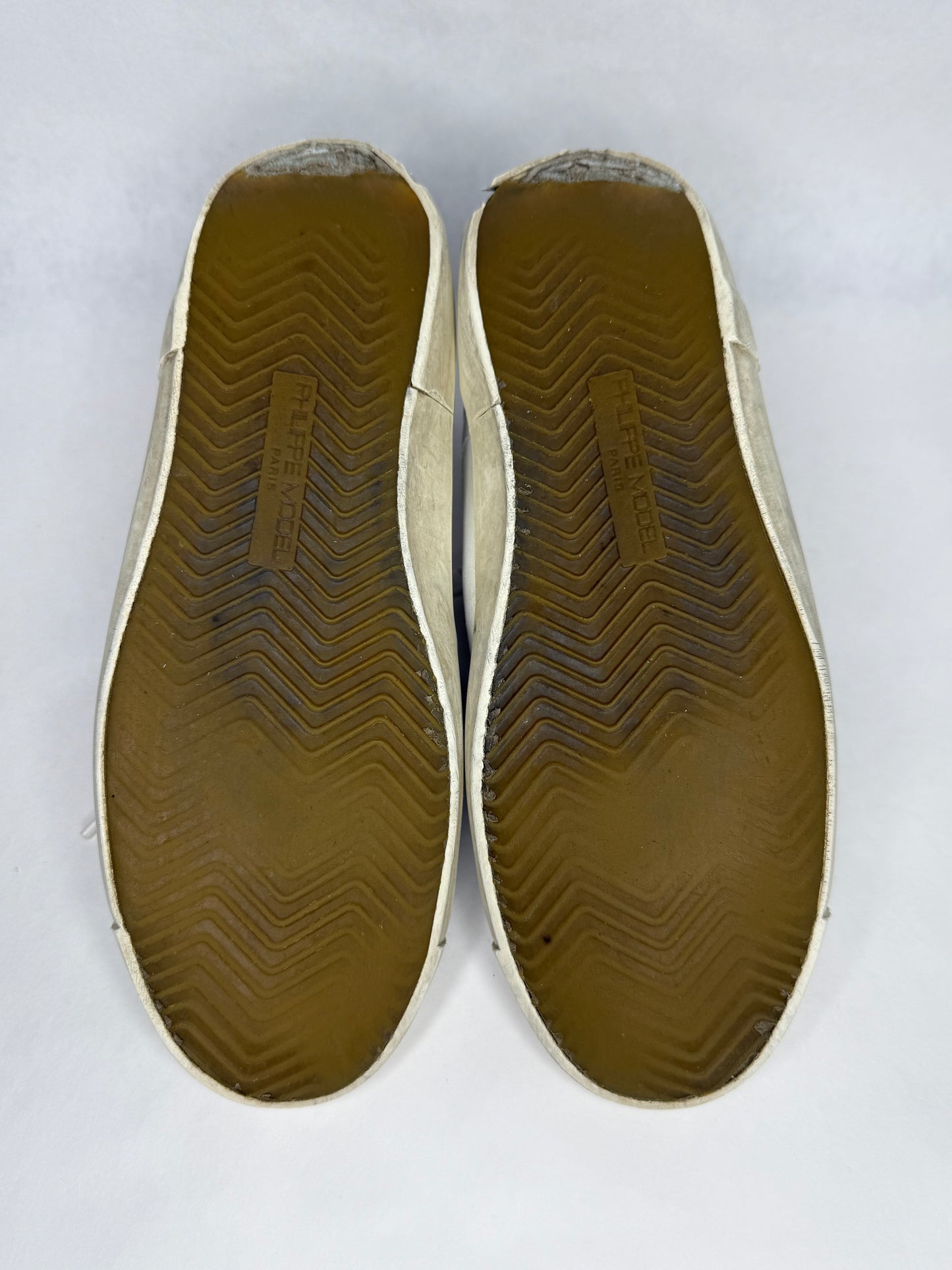 Philippe Model Prsx Low Suede (White Blue)