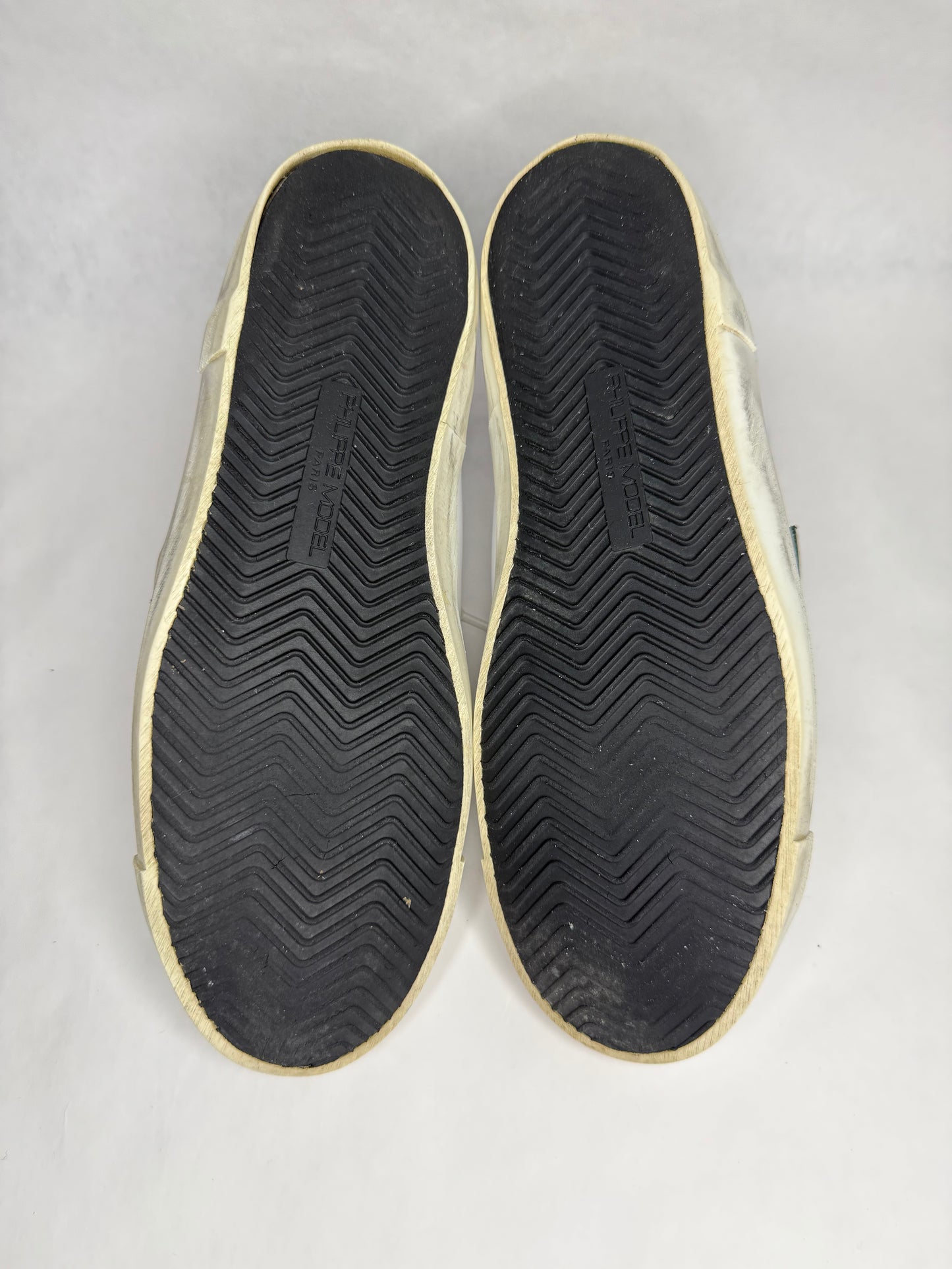 Philippe Model Prsx Low Suede (White Black)