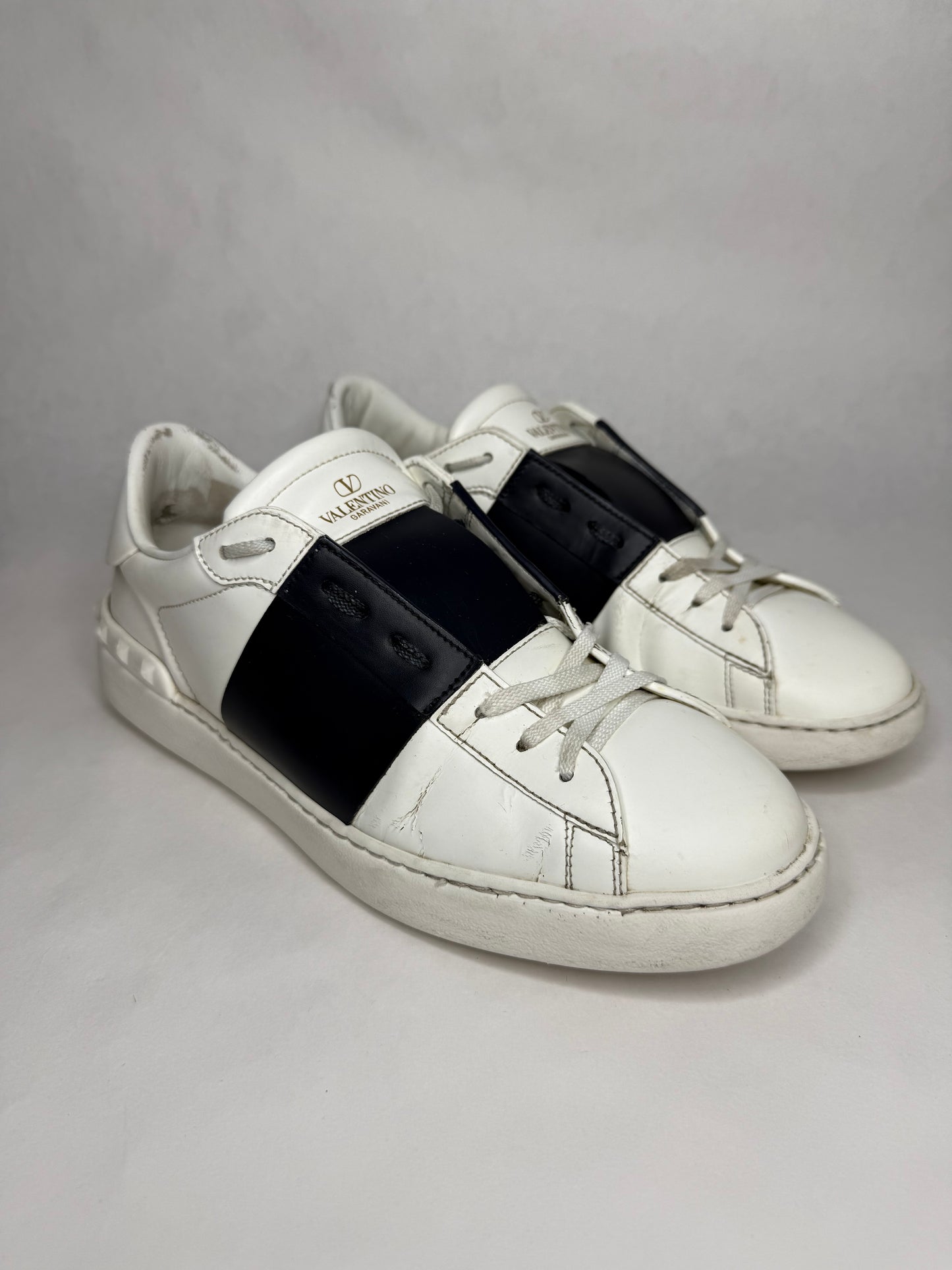 Valentino Open Sneaker (Navy)