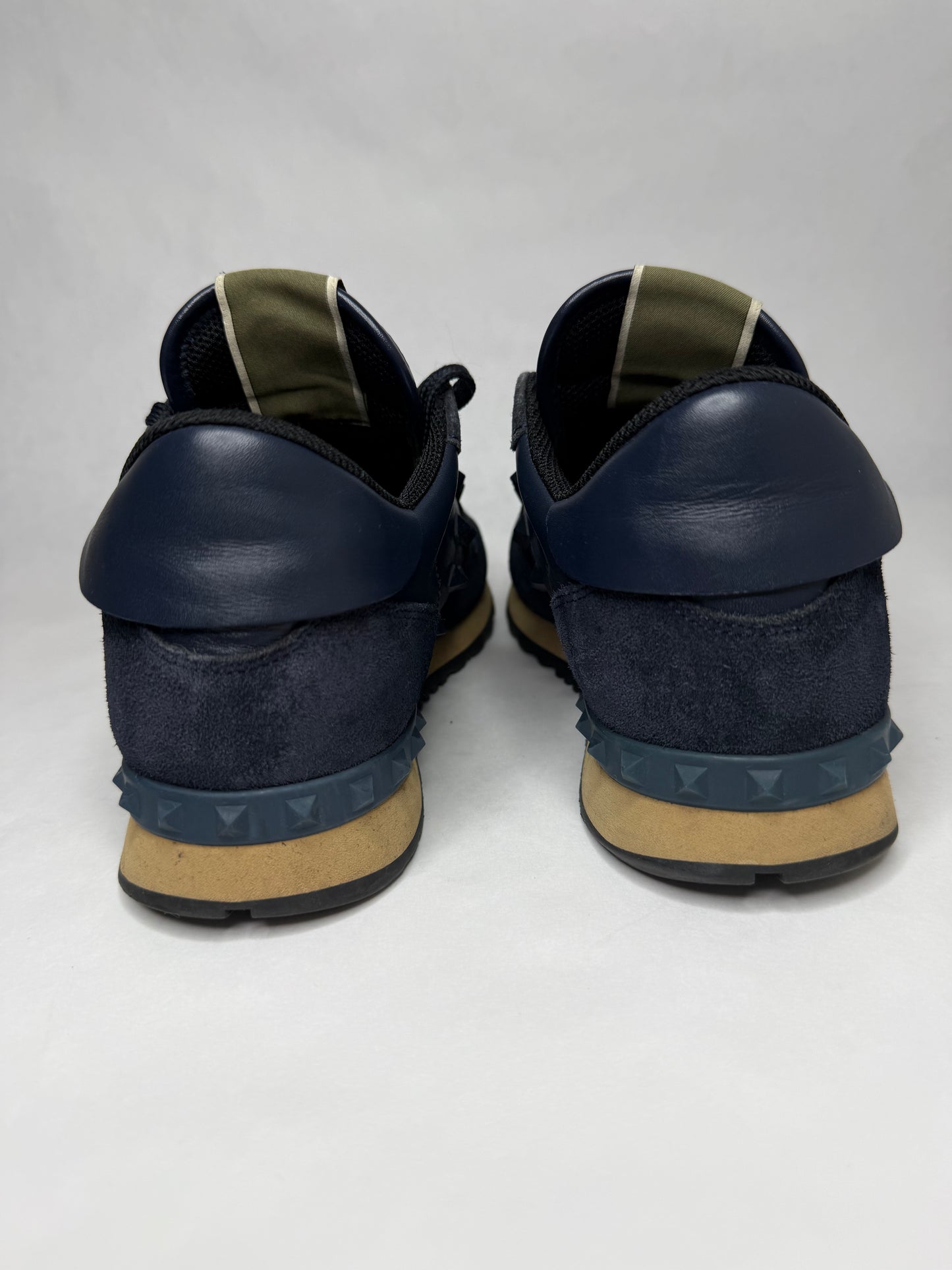 Valentino Rockrunner Sneaker (Navy)