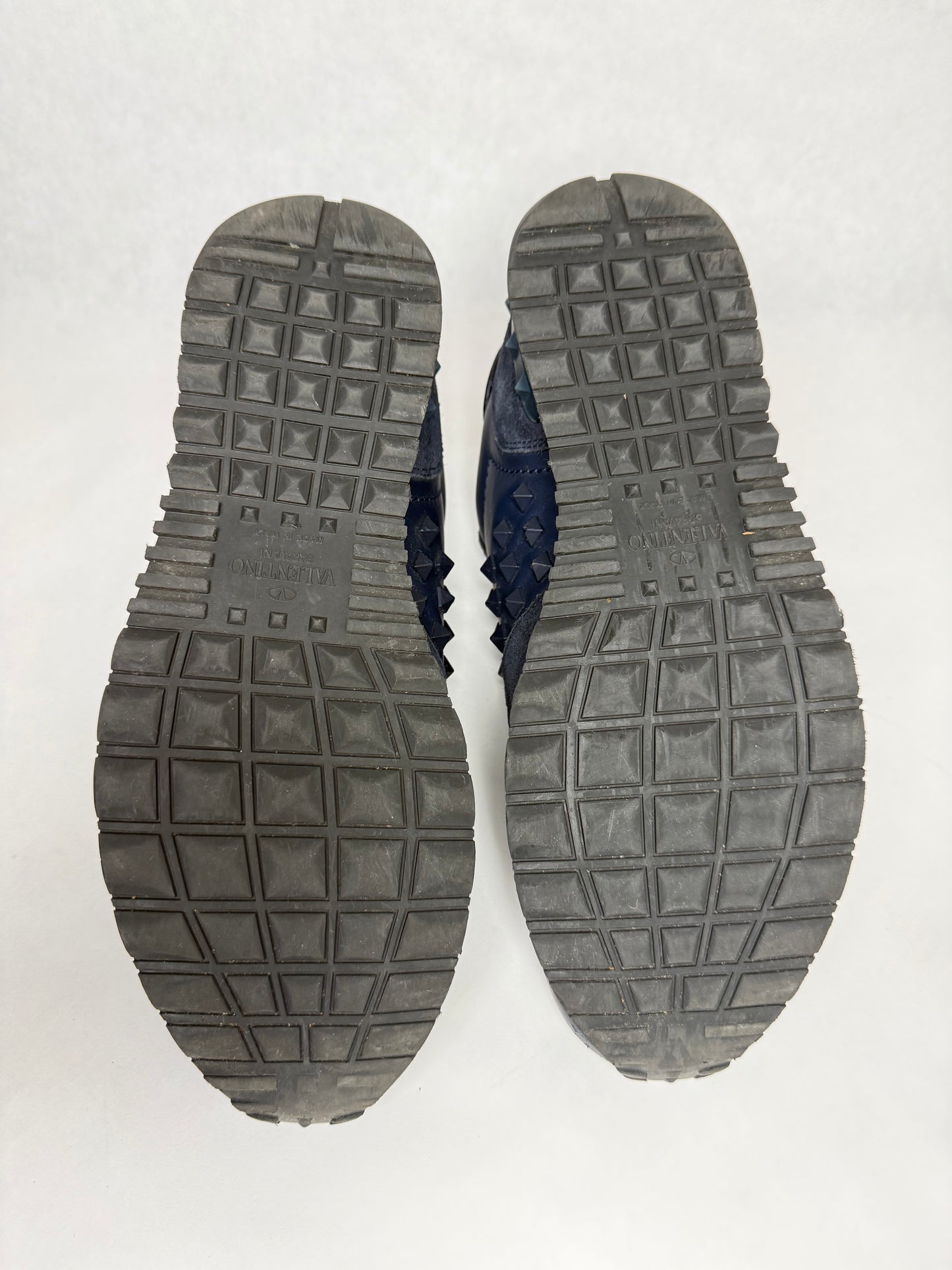 Valentino Rockrunner Sneaker (Navy)
