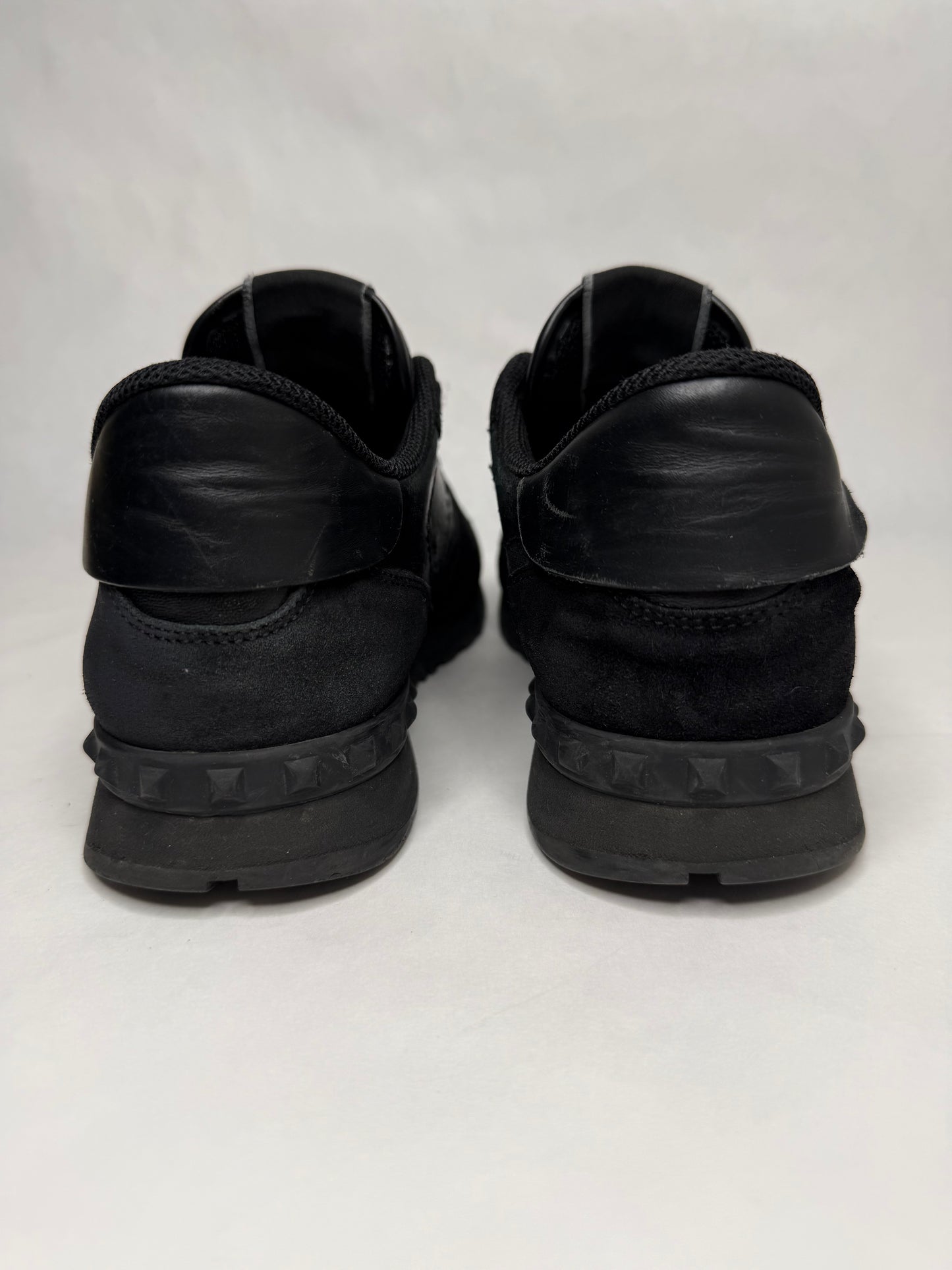 Valentino Camoflage Rockrunner Sneaker (Black)