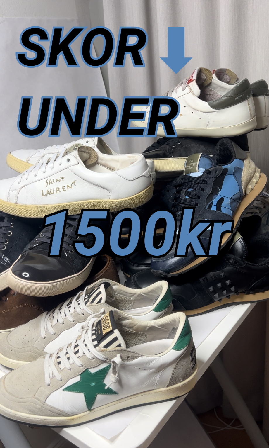 Skor under 1500kr
