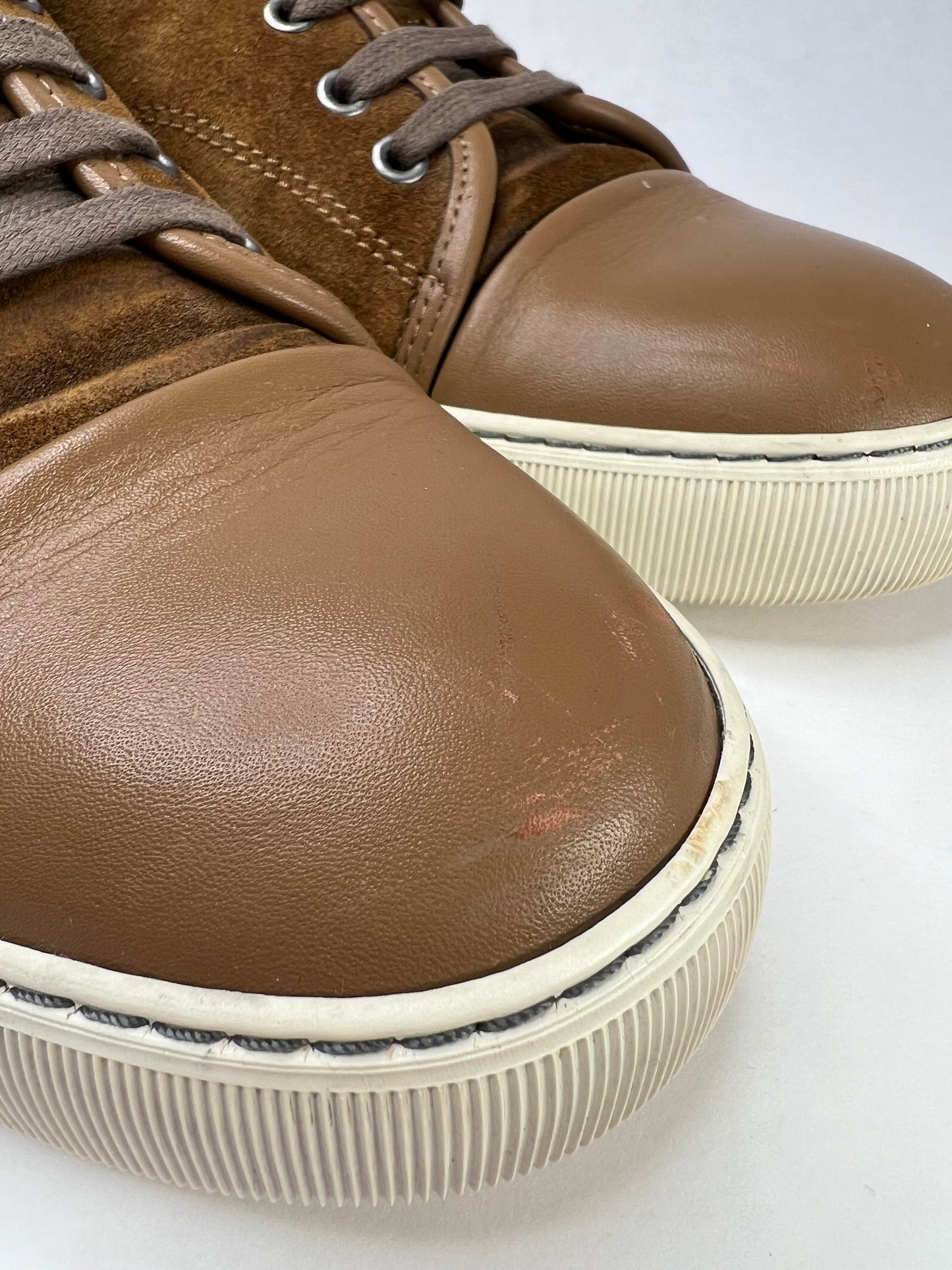 Lanvin Nappa Cap Toe (Brown)