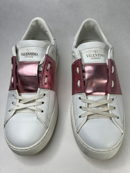 Valentino Open Sneaker (Pink)