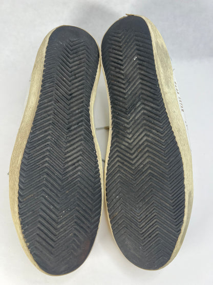 Golden Goose Superstar (White & Green)