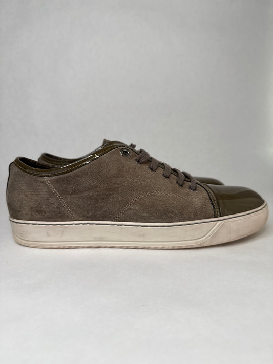 Lanvin Cap Toe Sneaker (Khaki)