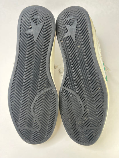 Golden Goose Ballstar (White & Green)