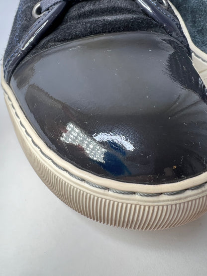 Lanvin Cap Toe Sneaker (Navy)