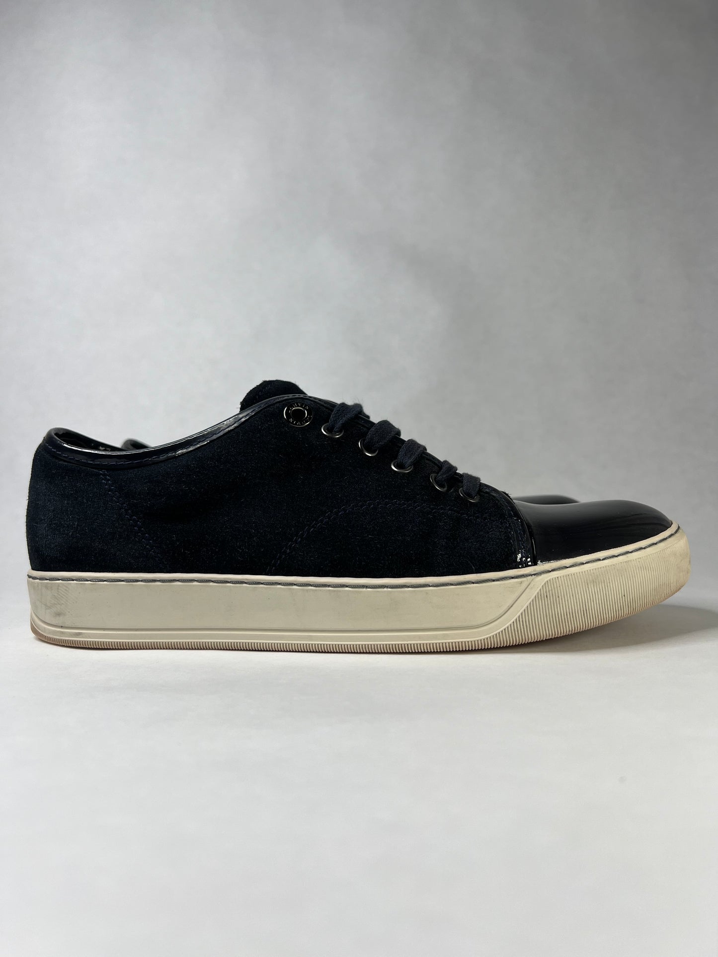 Lanvin Cap Toe Sneaker (Navy)