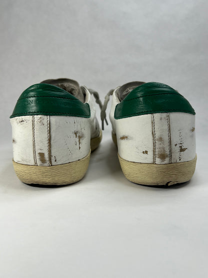 Golden Goose Superstar (White & Green)