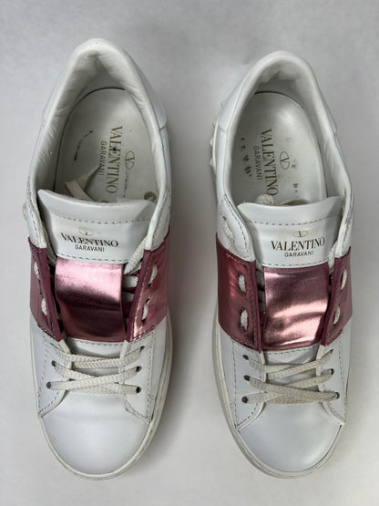 Valentino Open Sneaker (Pink)
