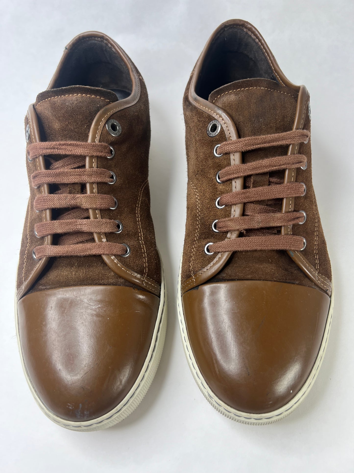 Lanvin Nappa Cap Toe (Brown)