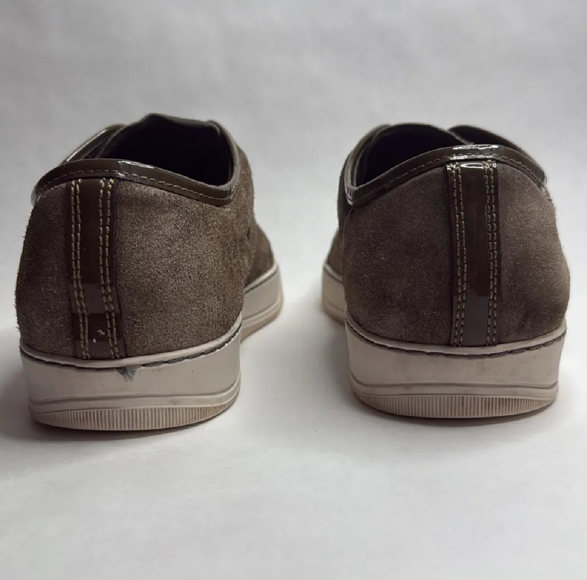Lanvin Cap Toe Sneaker (Khaki)