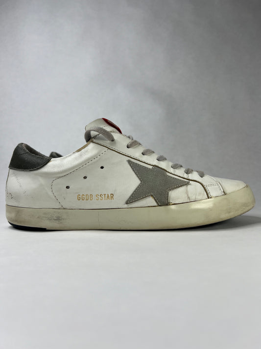 Golden Goose Superstar (White & Gray)