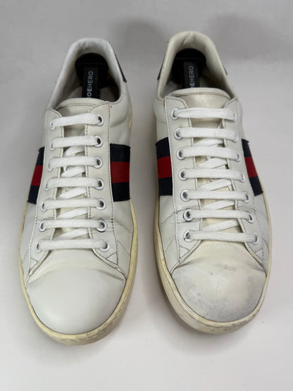 Gucci Ace Leather Low-Top Sneaker