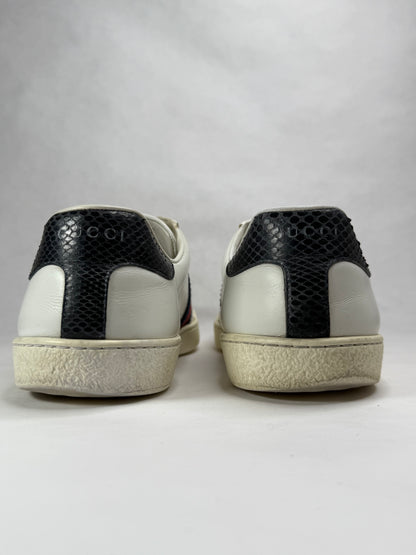 Gucci Ace Leather Low-Top Sneaker