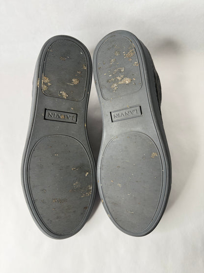 Lanvin Cap Toe Sneaker (Black)