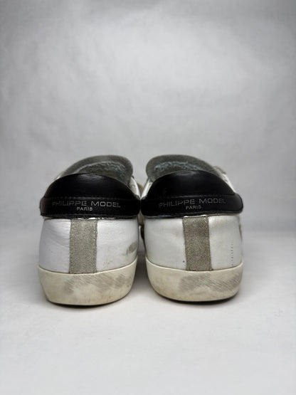 Philippe Model Prsx Low Suede (White Black)