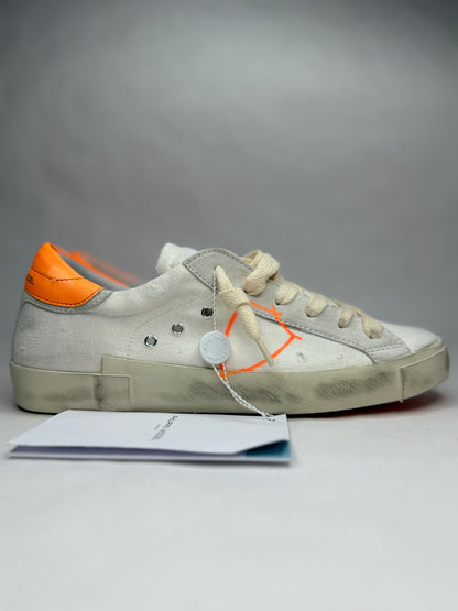 Philippe Model Prsx Low (White Orange)