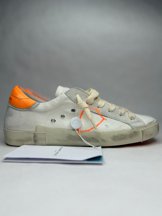 Philippe Model Prsx Low (White Orange)
