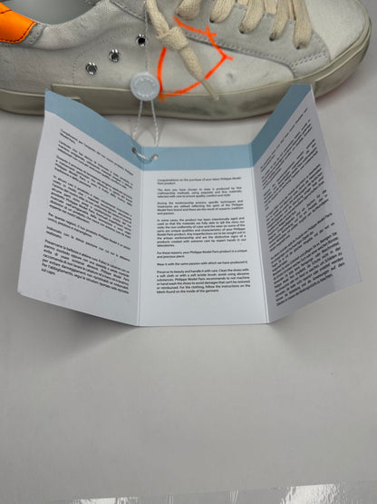 Philippe Model Prsx Low (White Orange)