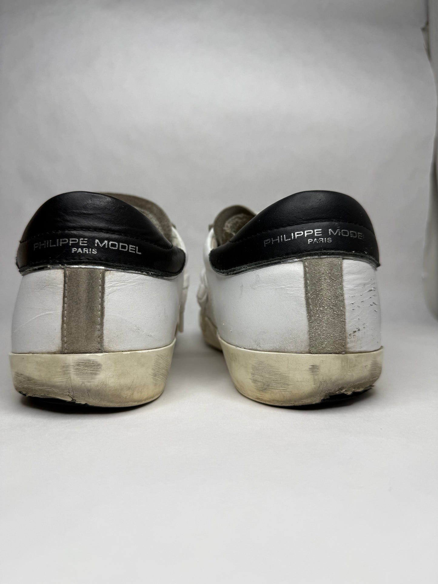 Philippe Model Prsx Low Suede (White Black)