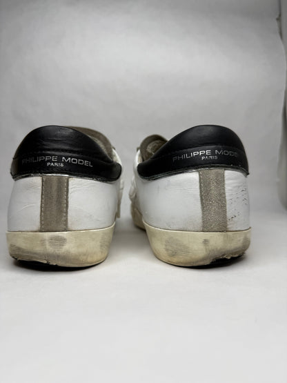 Philippe Model Prsx Low Suede (White Black)