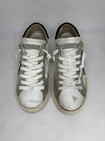 Philippe Model Prsx Low Suede (White Blue)