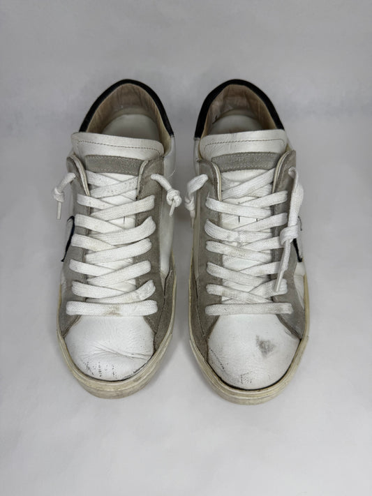Philippe Model Prsx Low Suede (White Blue)