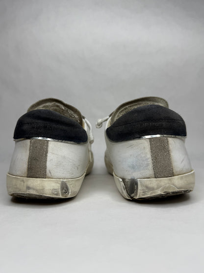 Philippe Model Prsx Low Suede (White Blue)