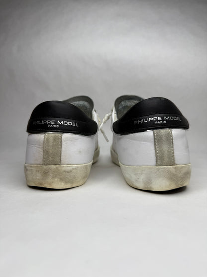 Philippe Model Prsx Low Suede (White Black)