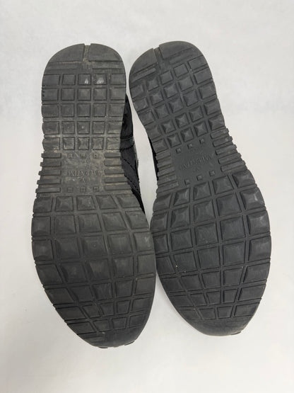 Valentino Camoflage Rockrunner Sneaker (Black)