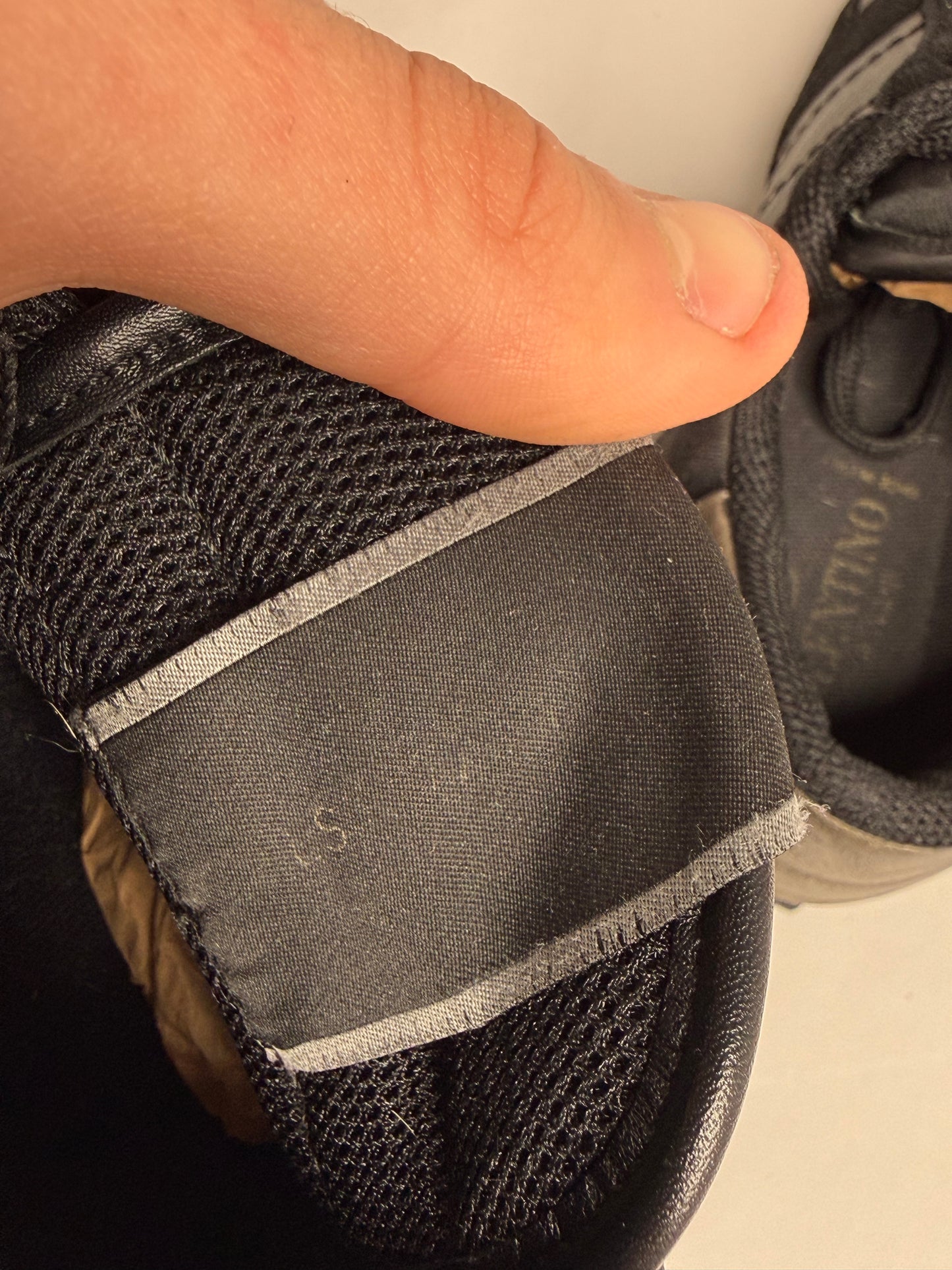 Valentino Camoflage Rockrunner Sneaker (Black)